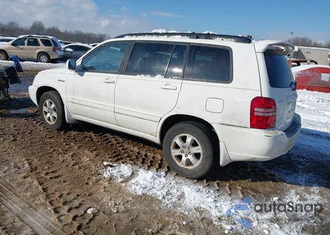 2003 Toyota Highlander Limited V6 from USA, damaged, VIN JTEGF21A530094232